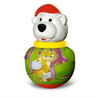 Неваляшка Белый медведь Борис мал. 01737 п/п /14/ 218-444