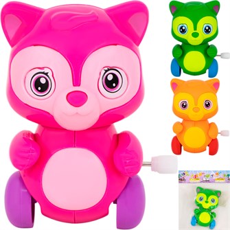 Игрушка заводная 6631 Кошечка, в пак. 406-262