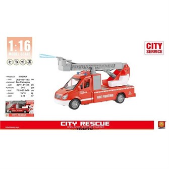 Машина на батарейках WY596A свет, звук в коробке. 429-775