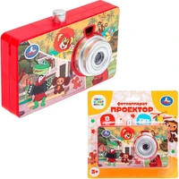 Игрушка на батарейках Проектор-фотоаппарат 8 кадров СОЮЗМУЛЬТФИЛЬМ Умка HT1432-R14 229-999