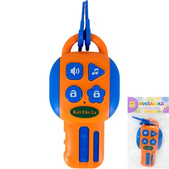 Игрушка на бат. Levatoys MK2192EZH-3 Брелок оранжевый в пак. 431-305