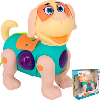 Игрушка на батарейках ZYA-A3320-2 Играпузик Собачка в кор. 130-897