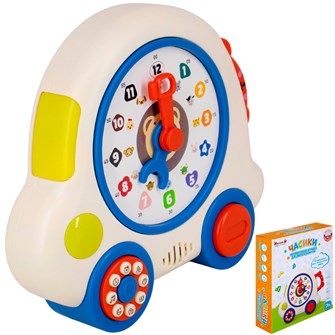 Игрушка на батарейках ZYE-E0600 Часики с русским чипом в кор. 430-824