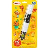 Игрушка на батарейках Полицейский жезл Три Кота 10 песен и правил HT903-R3 431-097