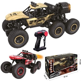 Джип на радиоуправлении Young Racer MKYJ-042 c дымом, аккум, USB в коробке 426-405