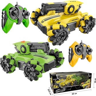 Набор машин на радиоуправлении Young Racer MK666-805A С функцией танкового боя в коробке 504-694