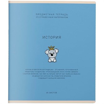 Тетрадь 48 л. клетка Ми-ни-Ми История 022501 898-816