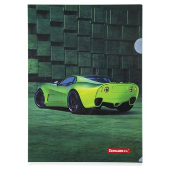 Папка уголок А4 SPORT CAR 228044 BRAUBERG 991-533