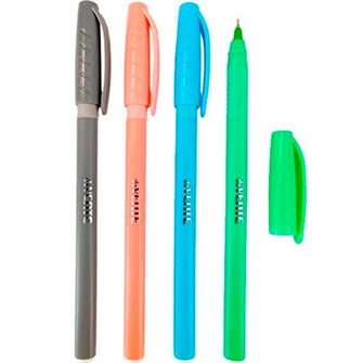 Ручка шариковая синяя 0,7 мм deVENTE. Triolino Pastel 5073465 909-610