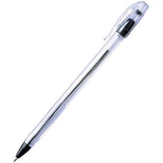 Ручка шариковая черная Crown Oil Jell 0,7мм OJ-500B 998-970