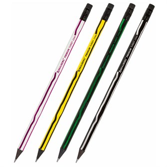 Карандаш чернографитный BRAUBERG PREMIUM TURKEY Lines НВ 181568 896-940