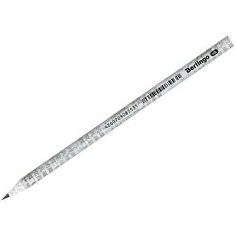 Карандаш ч/г Berlingo "Paper Pencil" HB BP01321 990-850