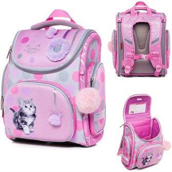 Рюкзак эргоном COMPACT PLUS -Милый котенок37х30х17 см 46046 Hatber 692-930