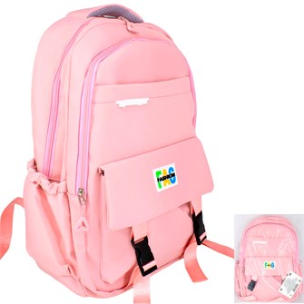 Рюкзак школьный 46х13х20см розовый 141V-521 889-794