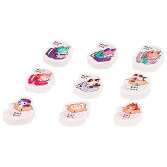 Ластик MESHU " Meow-bag" фигурный  40*30*13мм 339293 896-755