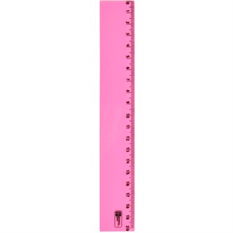 Линейка ПАСТЕЛЬ РОЗОВЫЙ 20 см 66053 897-192