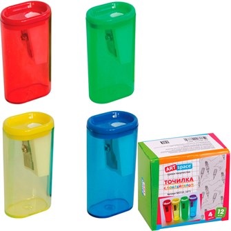 Точилка пластик 1 отверстие ArtSpace SH2115_1873 790-957