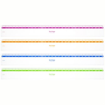 Линейка пластик 30см прозрачная COLOR ZONE Berlingo PR 30130 792-274