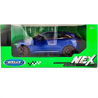 Модель 1:24 Jaguar F-Pace, синий 24070W 439-483