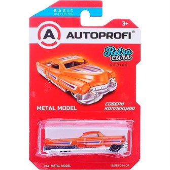 Модель 1:64 Серия RETRO CARS оранжевый B/RET-014 439-399