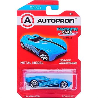 Модель 1:64 Серия FANTASTIC CARS голубой B/FAN-002 439-387