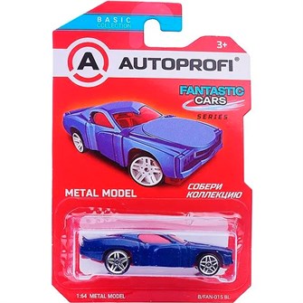 Модель 1:64 Серия FANTASTIC CARS синий B/FAN-015 439-389