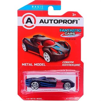 Модель 1:64 Серия FANTASTIC CARS чёрный B/FAN-018 BK 439-240