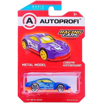 Модель 1:64 Серия RACING CARS синий B/RCN-003 BL 439-256