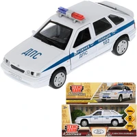 Модель 2114-12POL-WH LADA -2114 "SAMARA" Полиция белый Технопарк в коробке 438-293