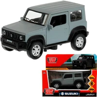 Модель JIMNY-12FIL-GY SUZUKI JIMNY 11,5 см сер Технопарк в коробке /72/ 438-521