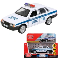 Модель 21099-12POL-WH LADA-21099 Спутник Полиция белый Технопарк в коробке 340-563
