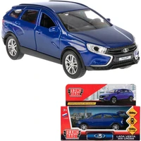 Модель VESTA-CROSS-BU Lada Vesta SW Cross синий Технопарк  в коробке 340-084