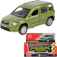 Модель YETI-GN Skoda YETI зеленый Технопарк  в коробке 339-805