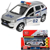 Модель XRAY-POLICE LADA XRAY Технопарк в коробке 338-871