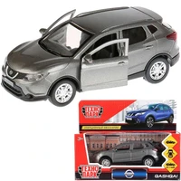 Модель QASHQAI-GY Nissan QASHQAI серый Технопарк  в коробке 339-253