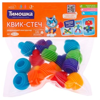 Конструктор «Квик-Стеч» 16 деталей ПБ-014 623-123