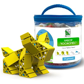 Конструктор IQ Kubiki Набор Космопес 643TPIQ59T 624-373