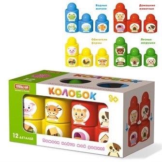 Конструктор Колобок Игра помоги найти мой домик 03023/16/ 423-749