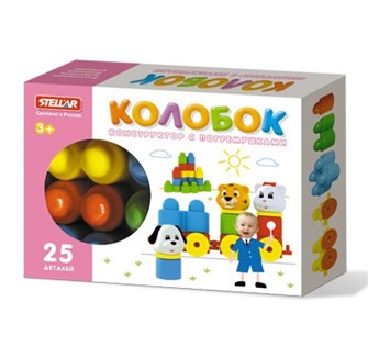 Конструктор Колобок и компания 25 дет. 03020 /9/ 224-583