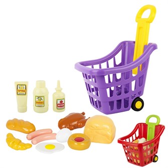 Корзина для супермаркета с продуктами 13 пр. У1039 /8/ 209-918
