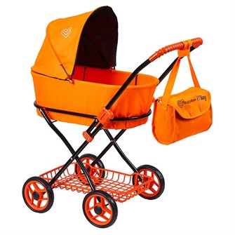Коляска для куклы 8019-1125 Микси Багги Бум Mixy Buggy Boom оранжевый классическая. 808-407