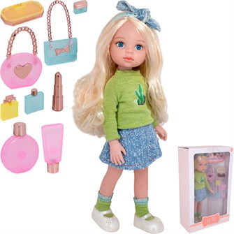 Кукла 91099-H Little Milly 35см с аксесс. в кор. оптом 908-266
