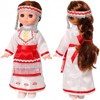 Кукла Эля в чувашском костюме В3225 709-896