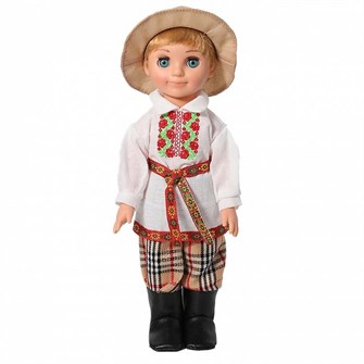 Кукла Мальчик в белорусском костюме В3910 807-609