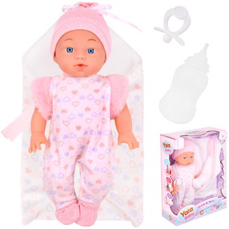 Пупс Yala Baby YL2435B-B с аксесс. в кор. 307-960