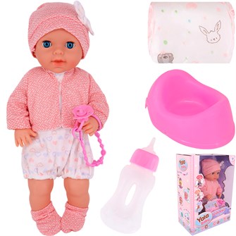 Пупс Yala Baby YL2440E-A с аксесс. в кор. 307-956