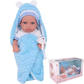 Пупс Yala Baby YL2412A-K в конверте с аксесс. в кор. 307-957
