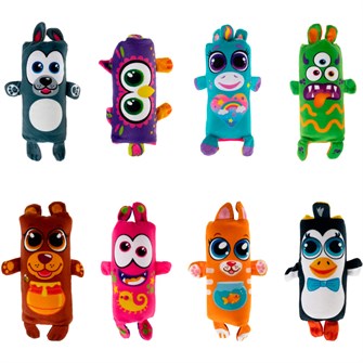 Игрушка Скользун Вывернушка плюшевый 14х9,5 см, 8 видов асс. Т25726 1toy 145-693
