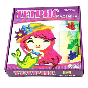 Набор ДТ Тетрис-мозайка Русалочка Эра /10/. 710-956