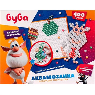 Набор ДТ Аквамозаика БУБА 400 бусин МУЛЬТИ АРТ AB400-BUBA2 988-233